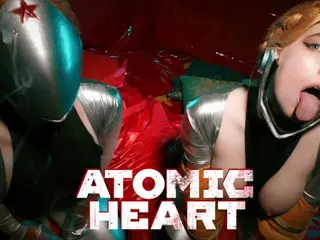 Atomic Heart ! Threesome with ballerinas ! Femdom - MollyRedWolf