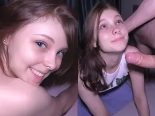 TOO CUTE TO FUCK - 18 yo Cutie Gets Her Hole Stretched By A Huge Cock