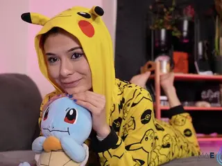 Squirtle Is No Match For Mae Rainz And Get's Destroyed In Her Squirt!!! - OILED AND DRIPPING!!!!