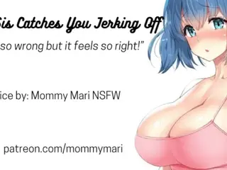 Step Sis Catches You Jerking Off (Audio Only)